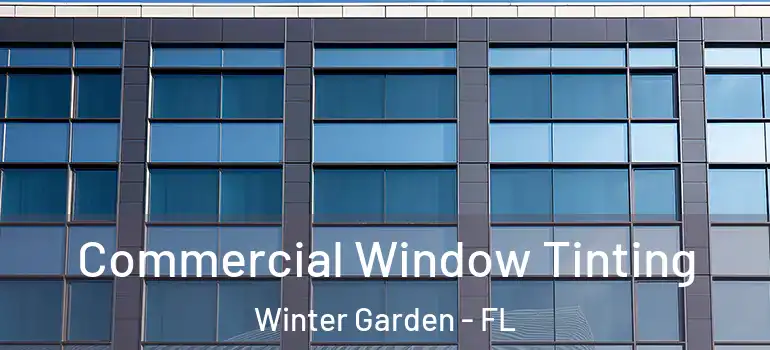 Commercial Window Tinting Winter Garden - FL