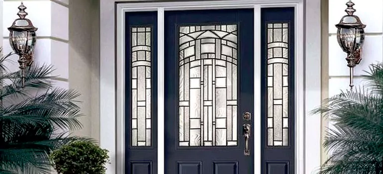 Stained Glass Door Panels in Winter Garden, FL