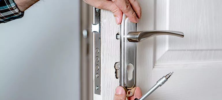 Front Door Knob Repair in Winter Garden, FL