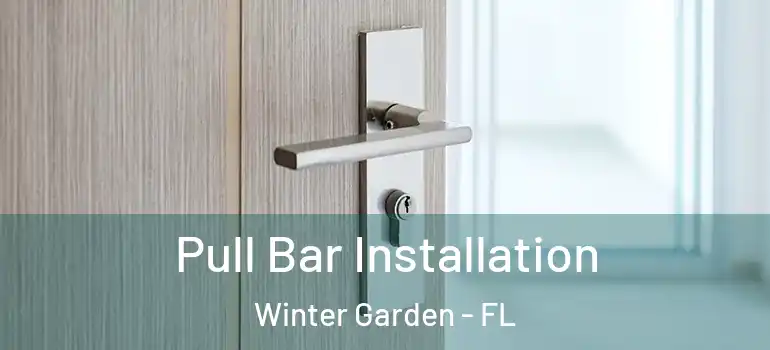 Pull Bar Installation Winter Garden - FL