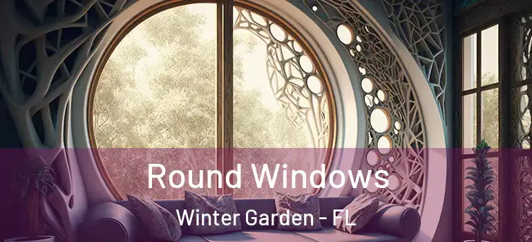 Round Windows Winter Garden - FL