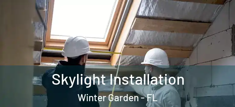 Skylight Installation Winter Garden - FL