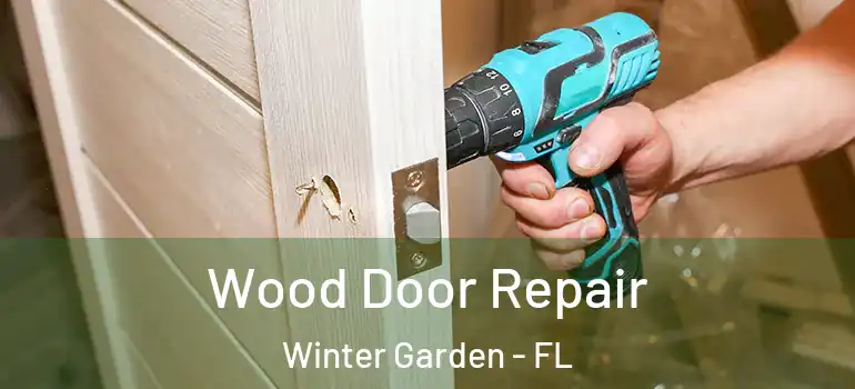 Wood Door Repair Winter Garden - FL